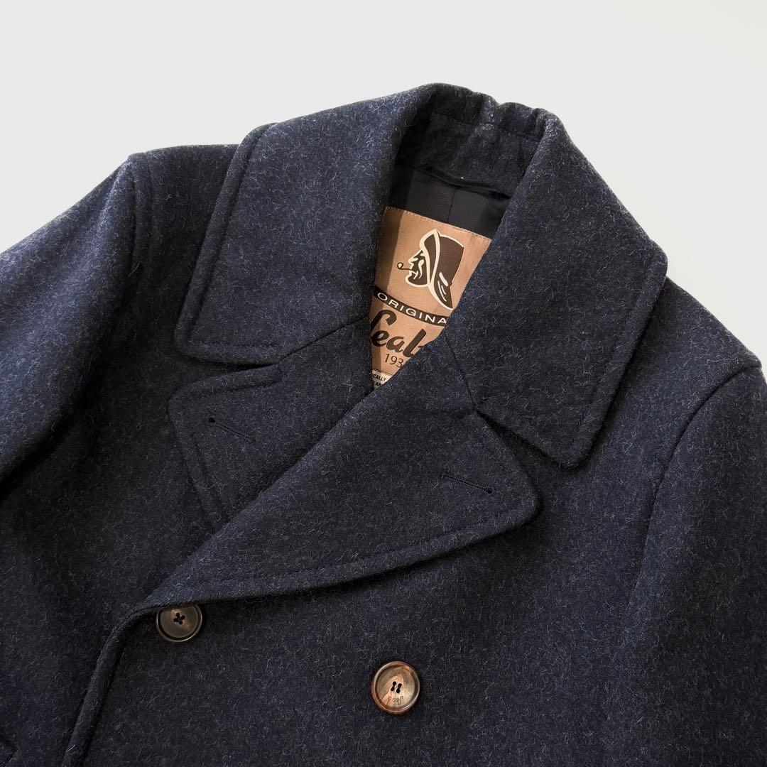 シーラップ Genova ジェノバ ウール メルトン ダブル ロング Pコート