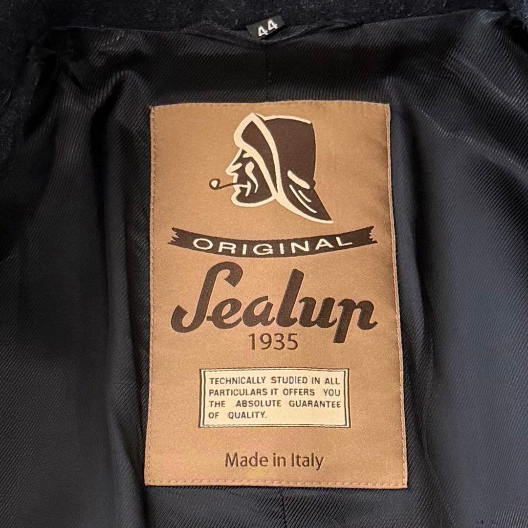 シーラップ Genova ジェノバ ウール メルトン ダブル ロング Pコート