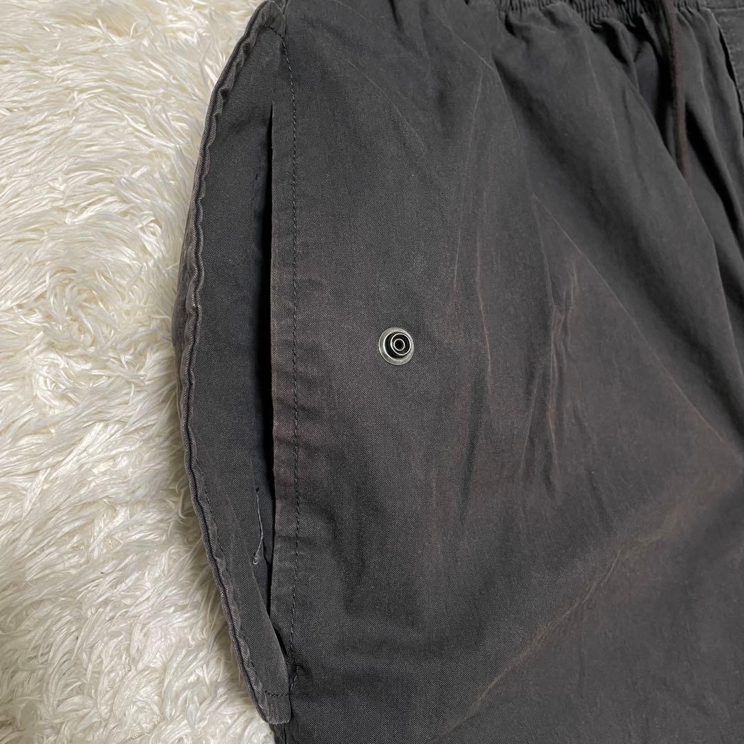 パンツ STUSSY NYCO OVER TROUSERS Washed BLACK