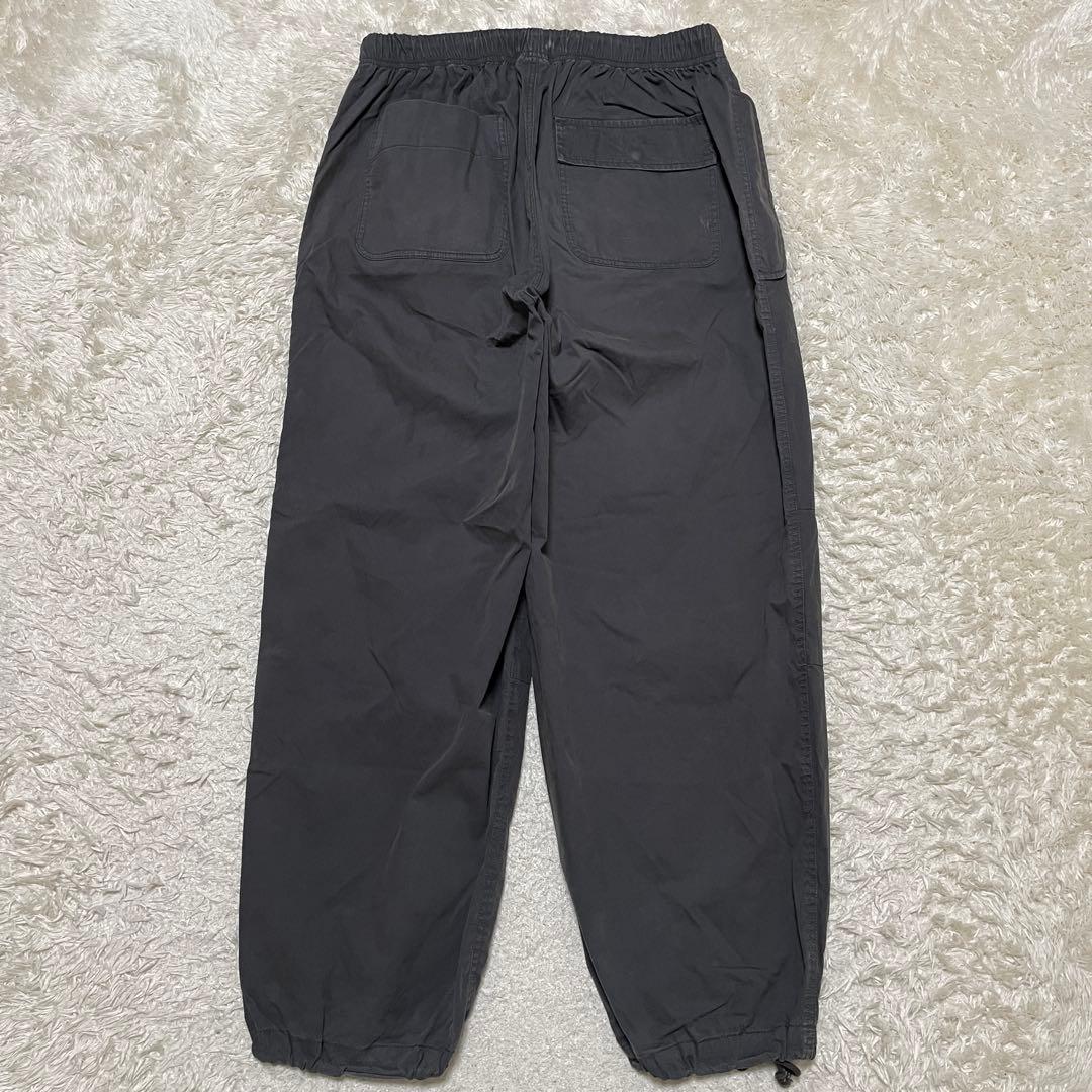 パンツ STUSSY NYCO OVER TROUSERS Washed BLACK