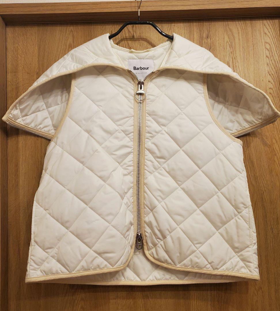 stkdi...☆新品未使用☆Barbour バブアー　ベスト　ホワイト