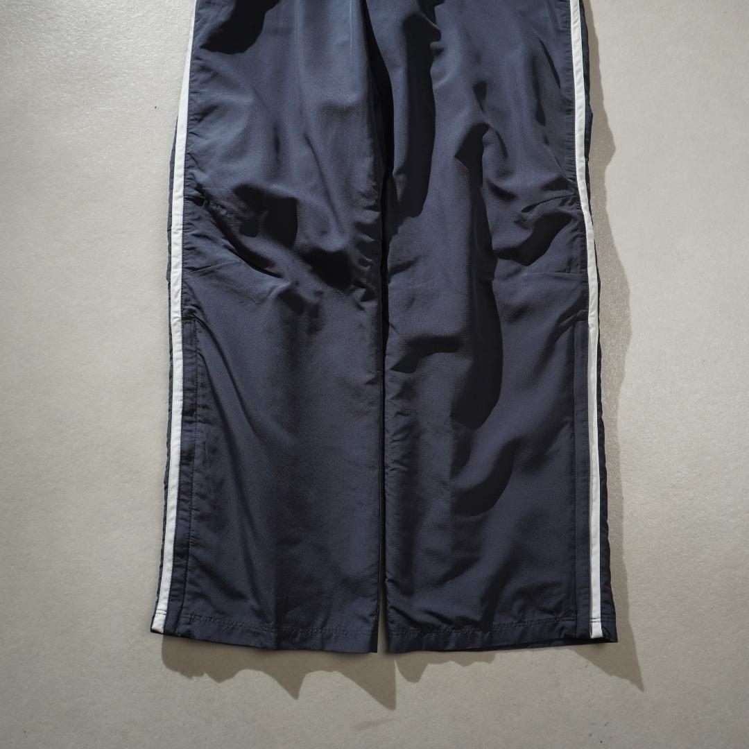 00s NIKE サイドライン ナイロントラックパンツ 裾ジップ/DZ165