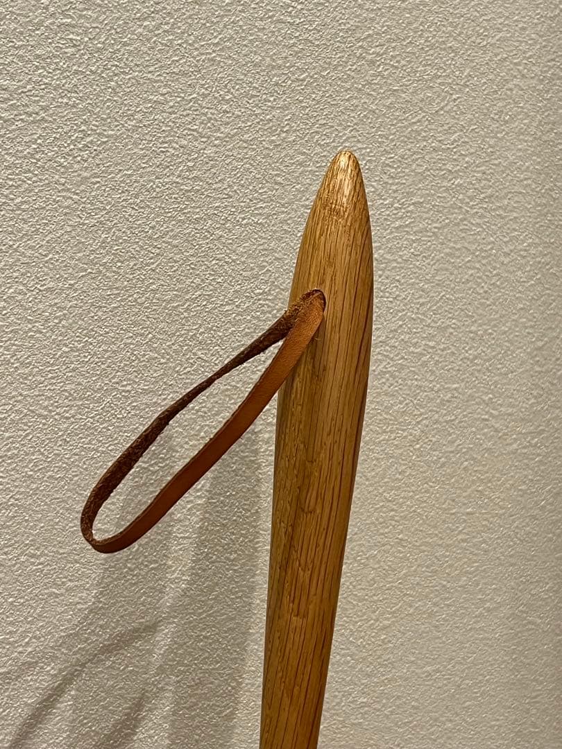 cosine (コサイン) 靴べらLサイズと専用スタンドのセット ナラ