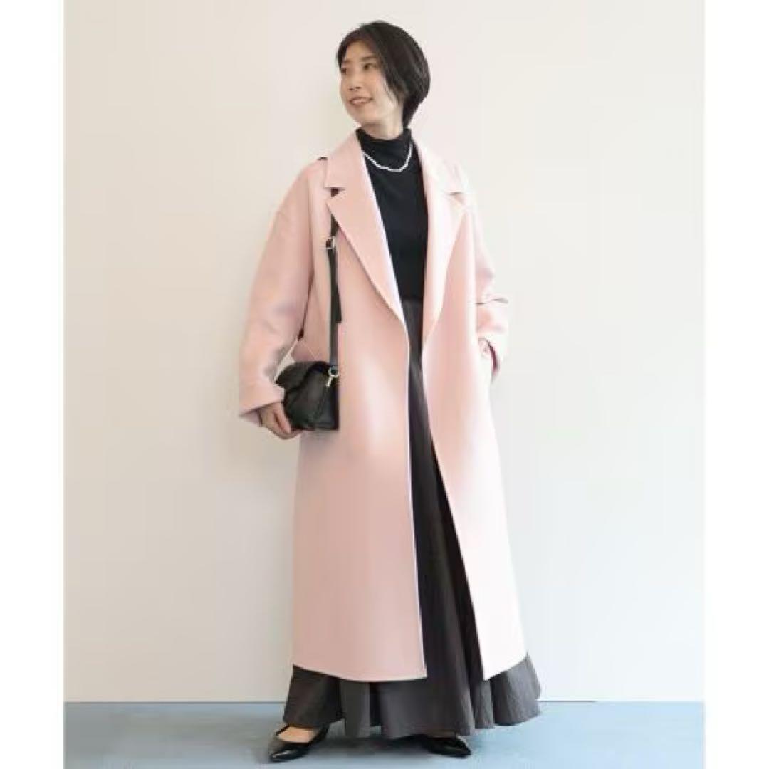 新品タグ付き✨23区【otonaMUSE掲載】MANTECOリバー ロングコート