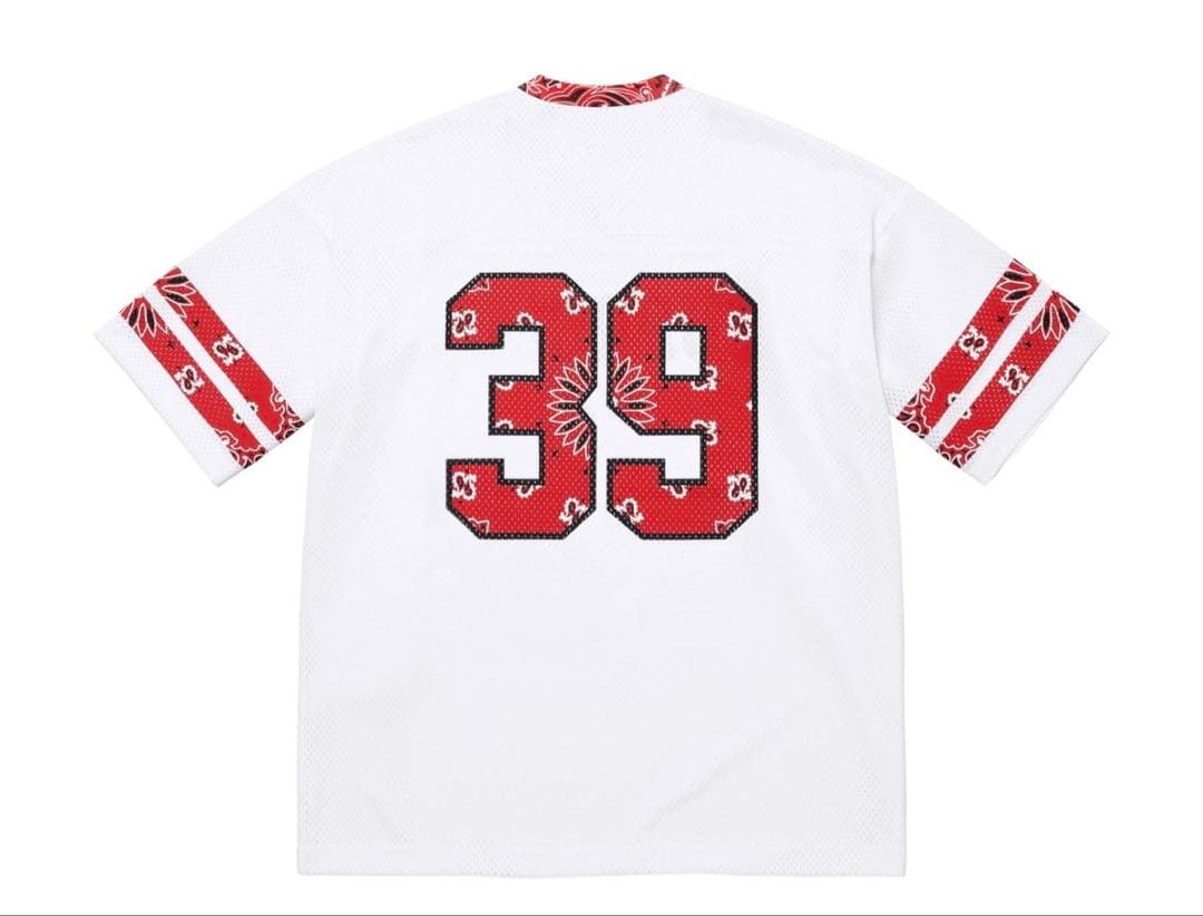 Supreme Bandana Football Jersey 39ロゴ L