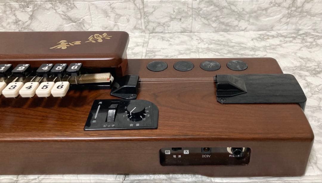 【完動品 美品】SUZUKI 電子大正琴 TES-101 16種類の音色 希少品