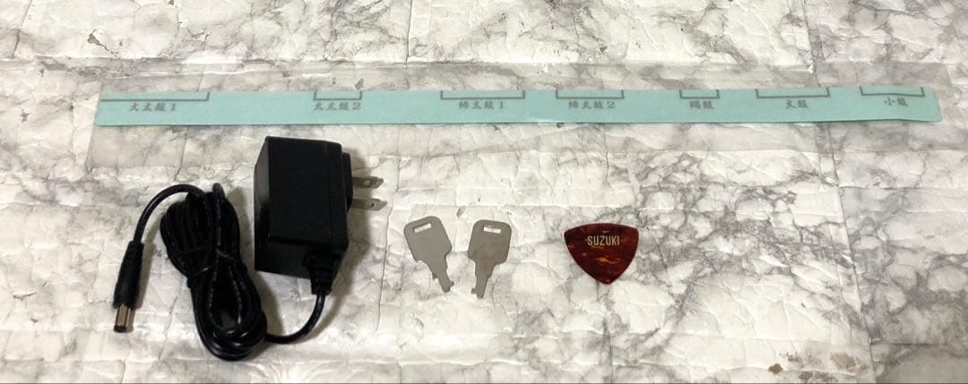 【完動品 美品】SUZUKI 電子大正琴 TES-101 16種類の音色 希少品