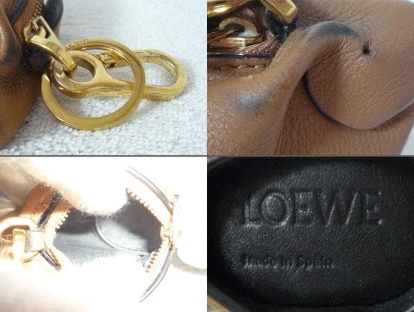 ロエベ　LOEWE　ウサギ型　チャーム　キーホルダー　小銭入れ　ケース