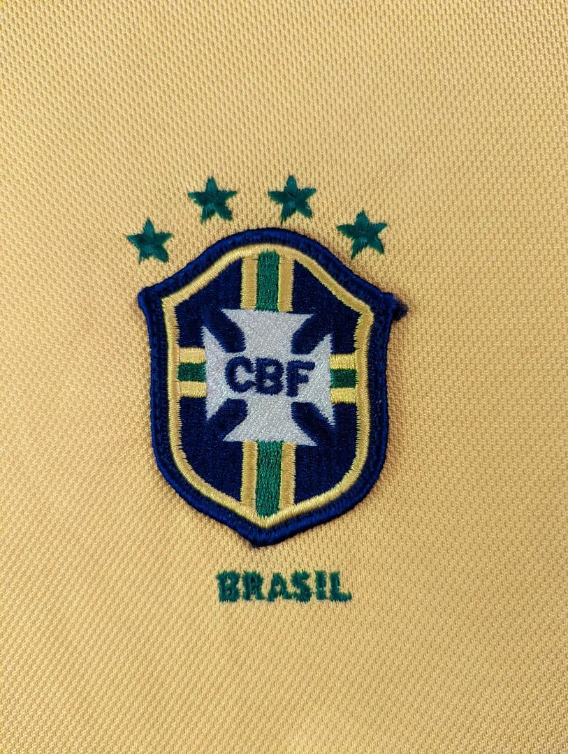 英国製 ビンテージ 1998W杯 ブラジル代表 選手着用モデル ロナルド 名前入