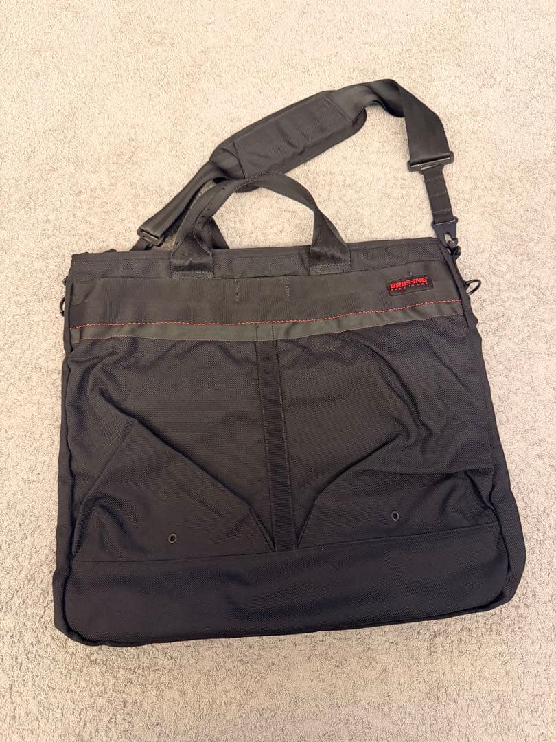 ◆週末限定値下げ◆BRIEFING ヘルメットバッグ 黒 美品　ブリーフィング