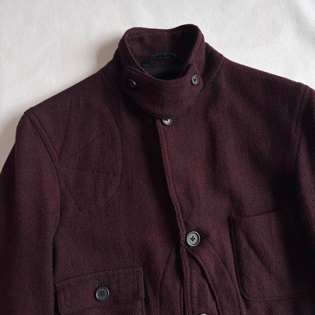 ジャケット・アウター 00s WOOLRICH half moon pocket wool JKT