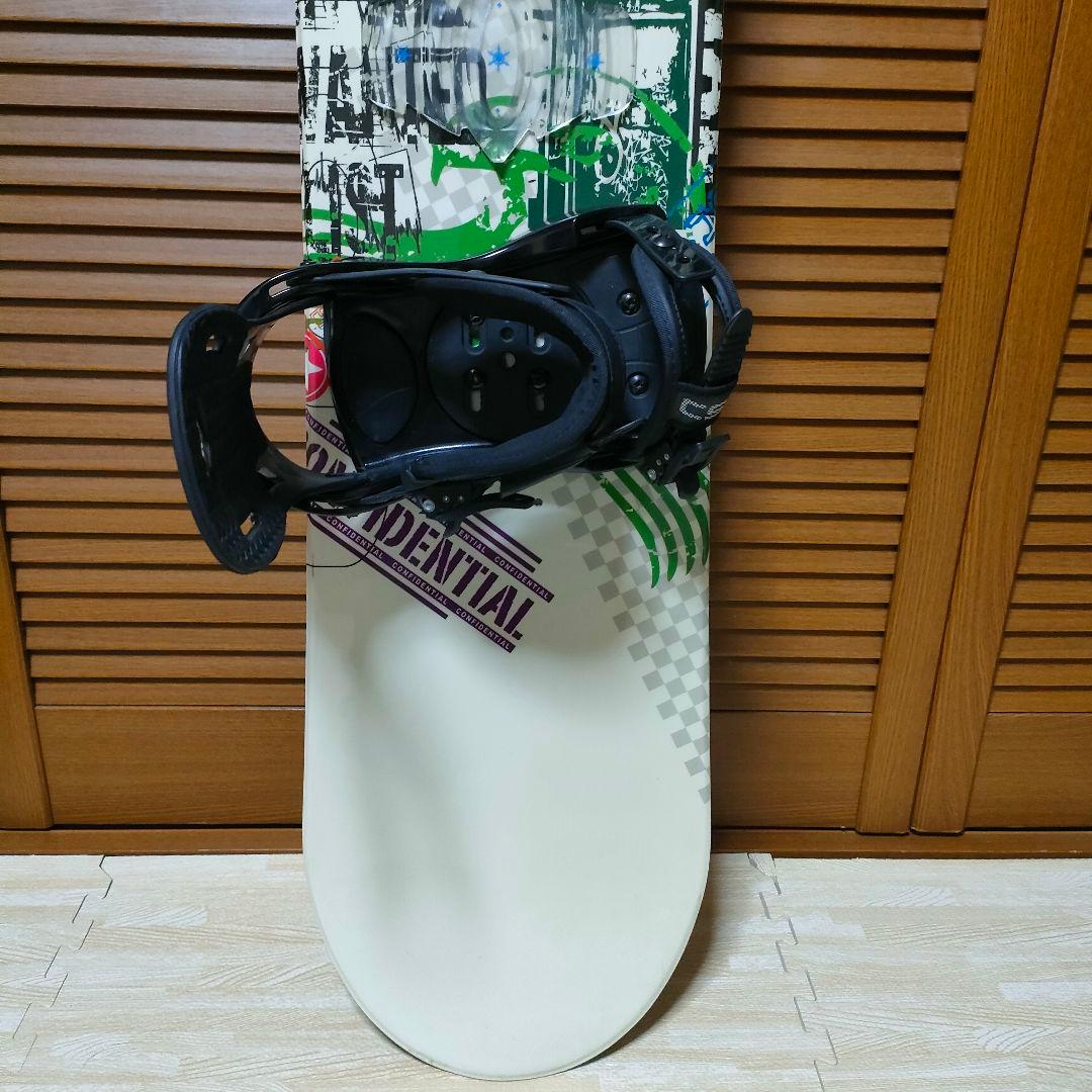 「美品」DIVISIONスノーボード153cm CSB Mサイズ ビンディング付