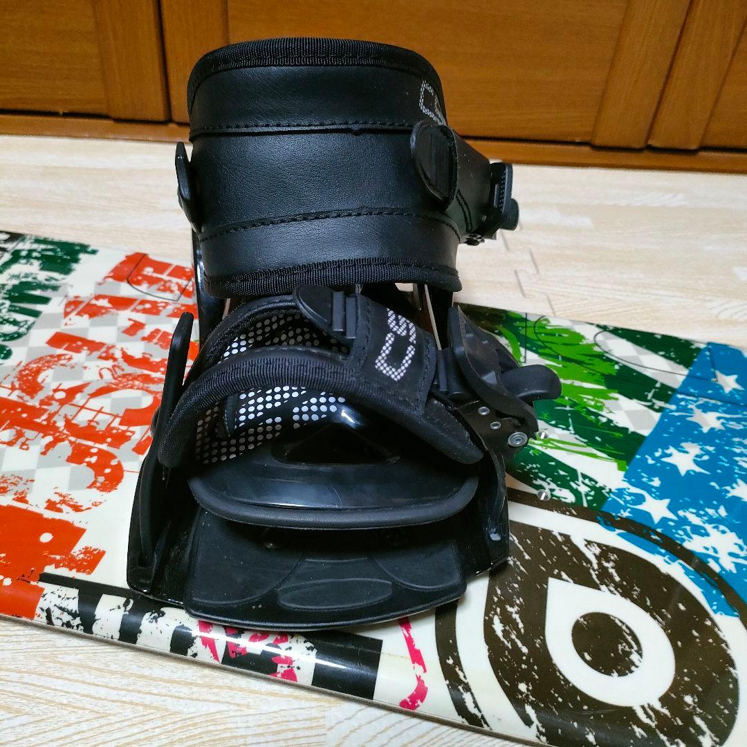 「美品」DIVISIONスノーボード153cm CSB Mサイズ ビンディング付