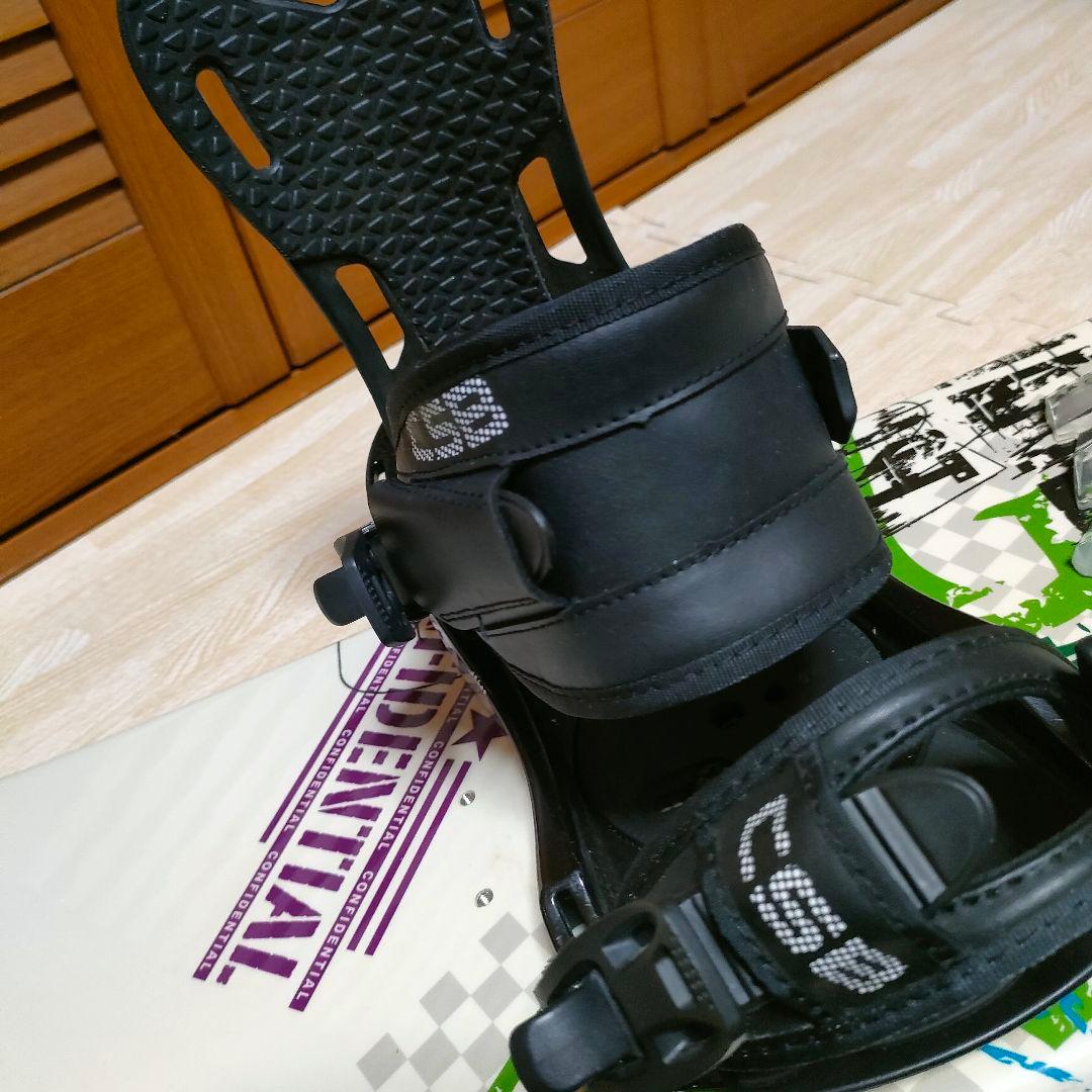 「美品」DIVISIONスノーボード153cm CSB Mサイズ ビンディング付