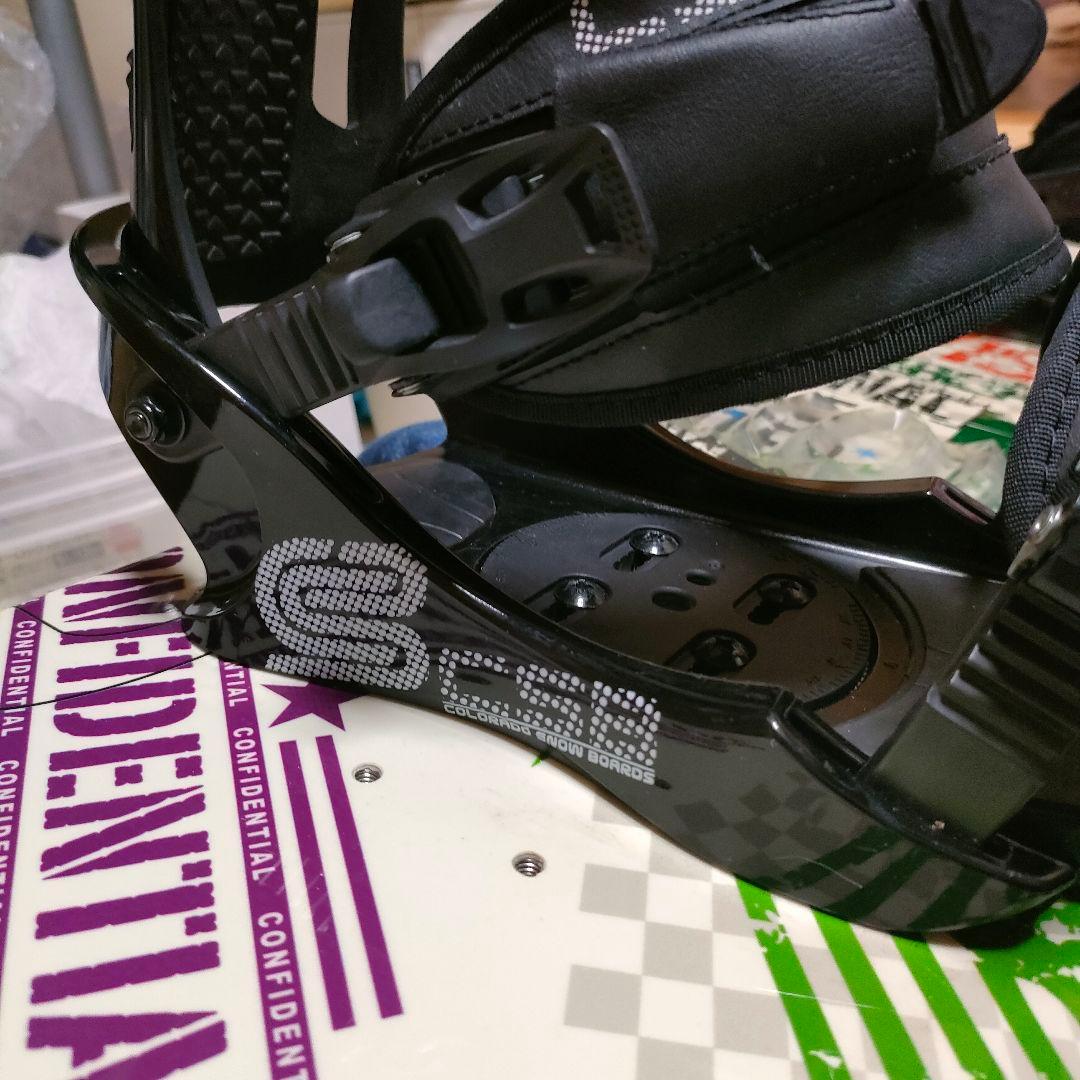 「美品」DIVISIONスノーボード153cm CSB Mサイズ ビンディング付