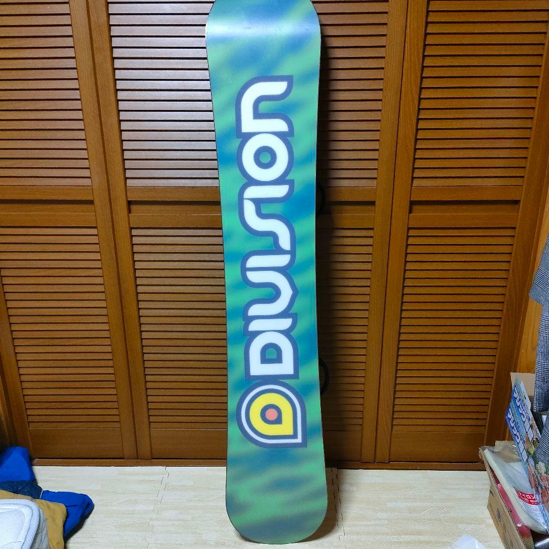 「美品」DIVISIONスノーボード153cm CSB Mサイズ ビンディング付