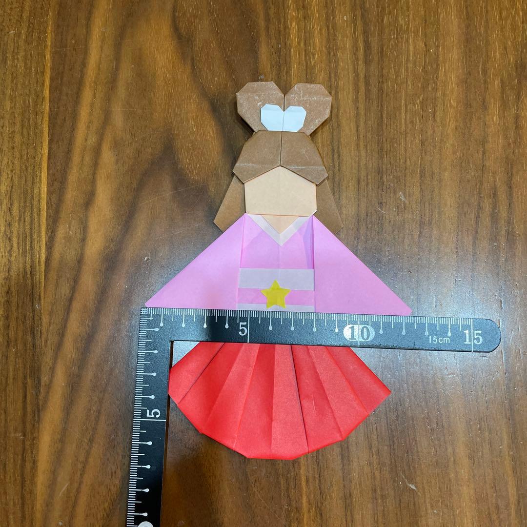 ハンドメイド折り紙　製作パーツ　壁面飾り　七夕飾り　織姫様と彦星様　10枚セット