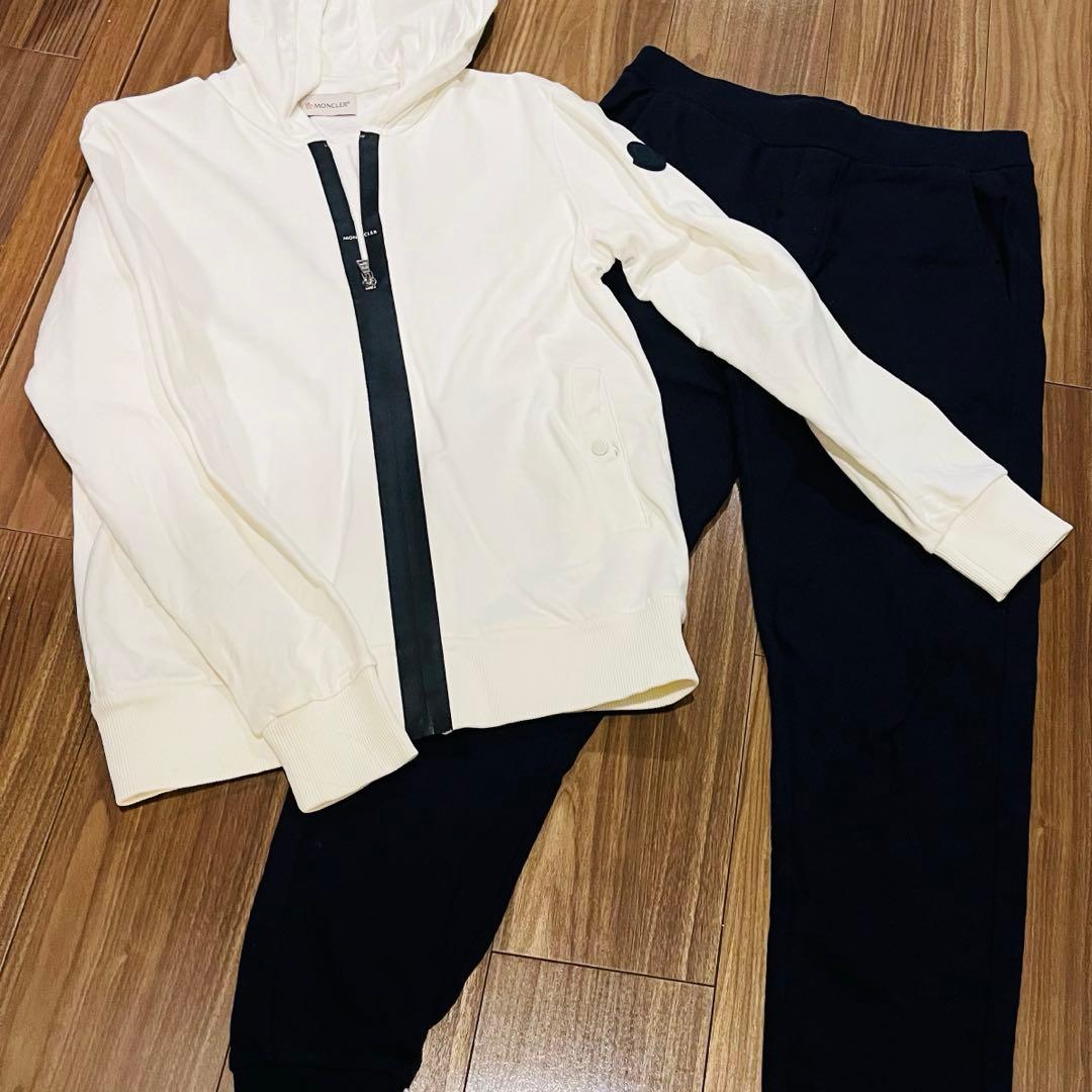 キッズ14A(大人も着れます)未使用■モンクレール 上下セットアップ