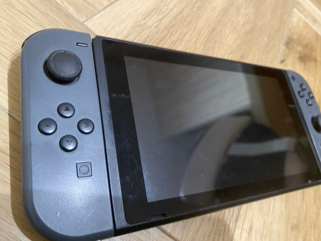 【訳あり】Nintendo Switch 本体 グレー ACアダプター
