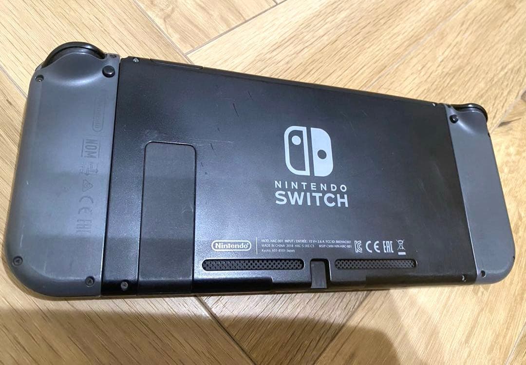 【訳あり】Nintendo Switch 本体 グレー ACアダプター