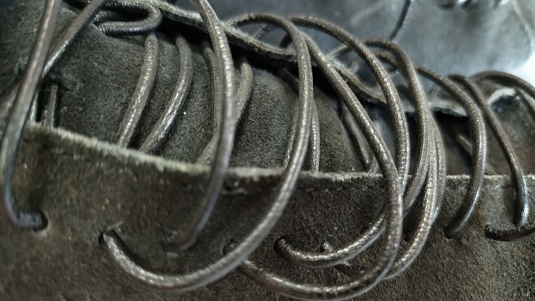 コムデギャルソン 黒 スエード ハイカットブーツ ２３．５cm 【保存袋付き】