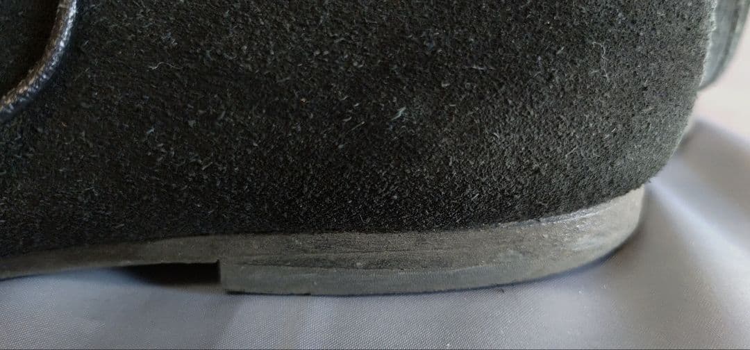 コムデギャルソン 黒 スエード ハイカットブーツ ２３．５cm 【保存袋付き】