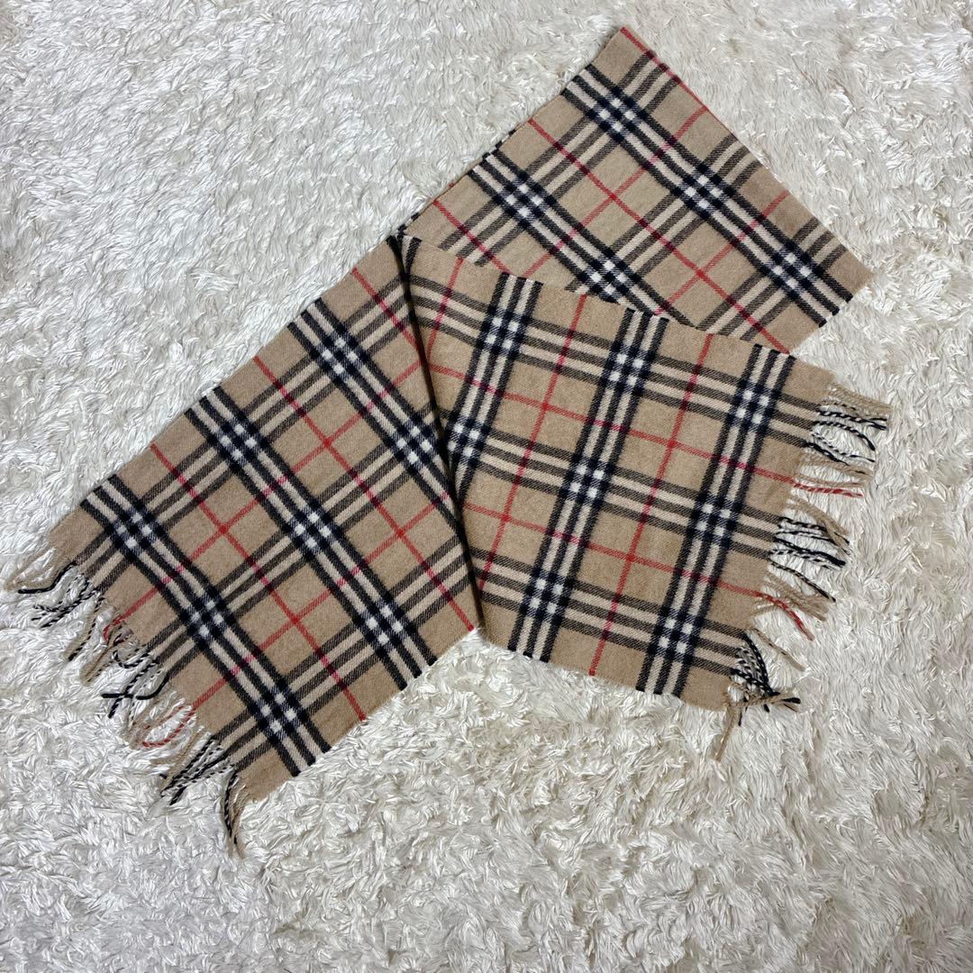 【良品】✨BURBERRY LONDON NOVA CHECK SCARF