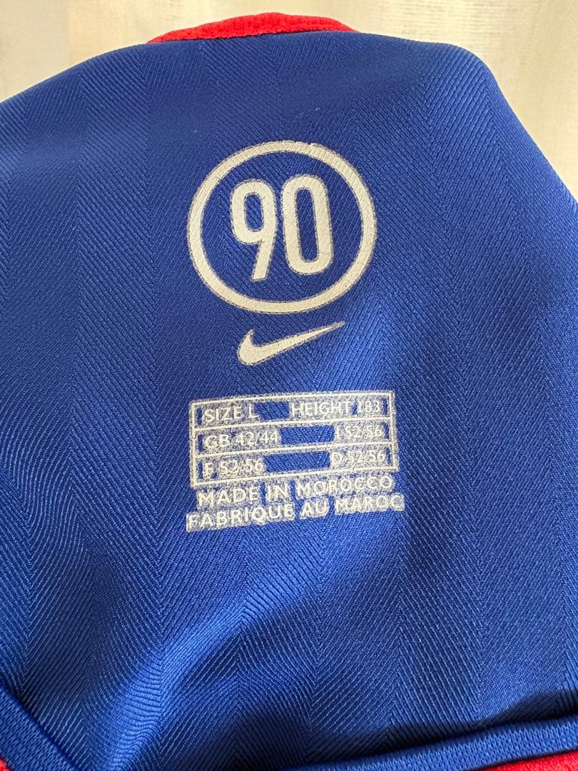 NIKE マンチェスターユナイテッド ボーダフォン シャツ L