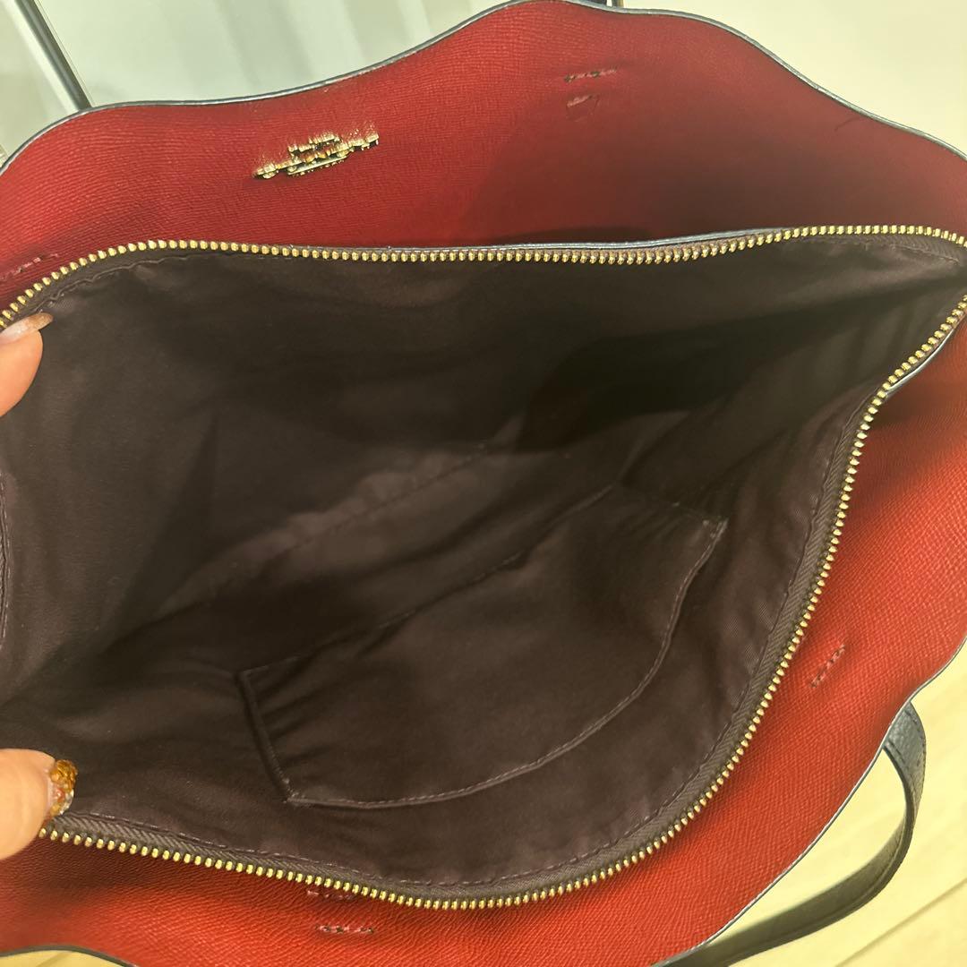 COACH 黒 ビジネスバッグ