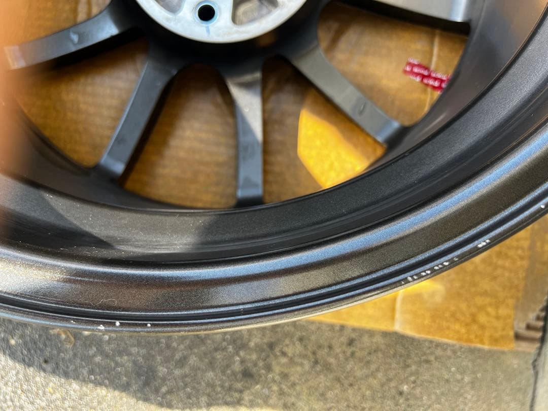 STI パフォーマンスホイール　マットガンブラック　4本セット　スバル　RAYS