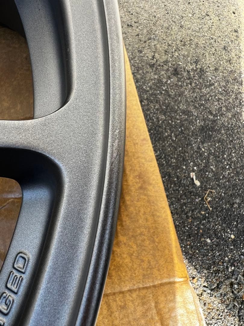 STI パフォーマンスホイール　マットガンブラック　4本セット　スバル　RAYS