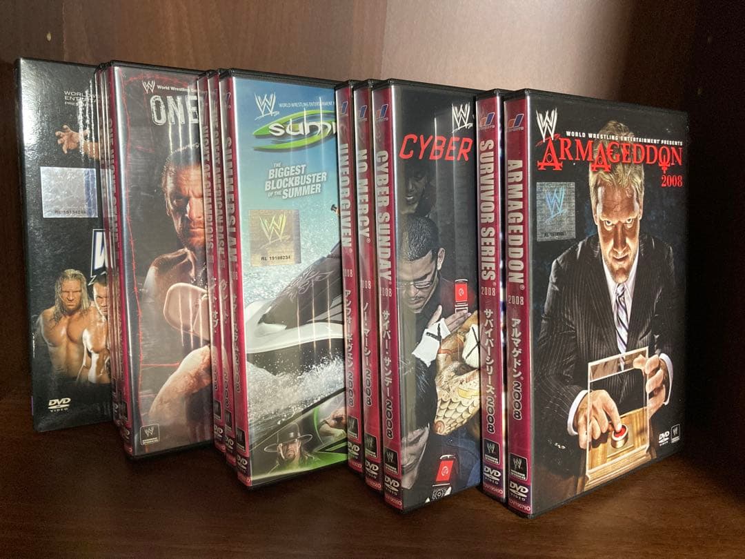 【中古】WWE2008 PPV［DVD］　全14大会セット