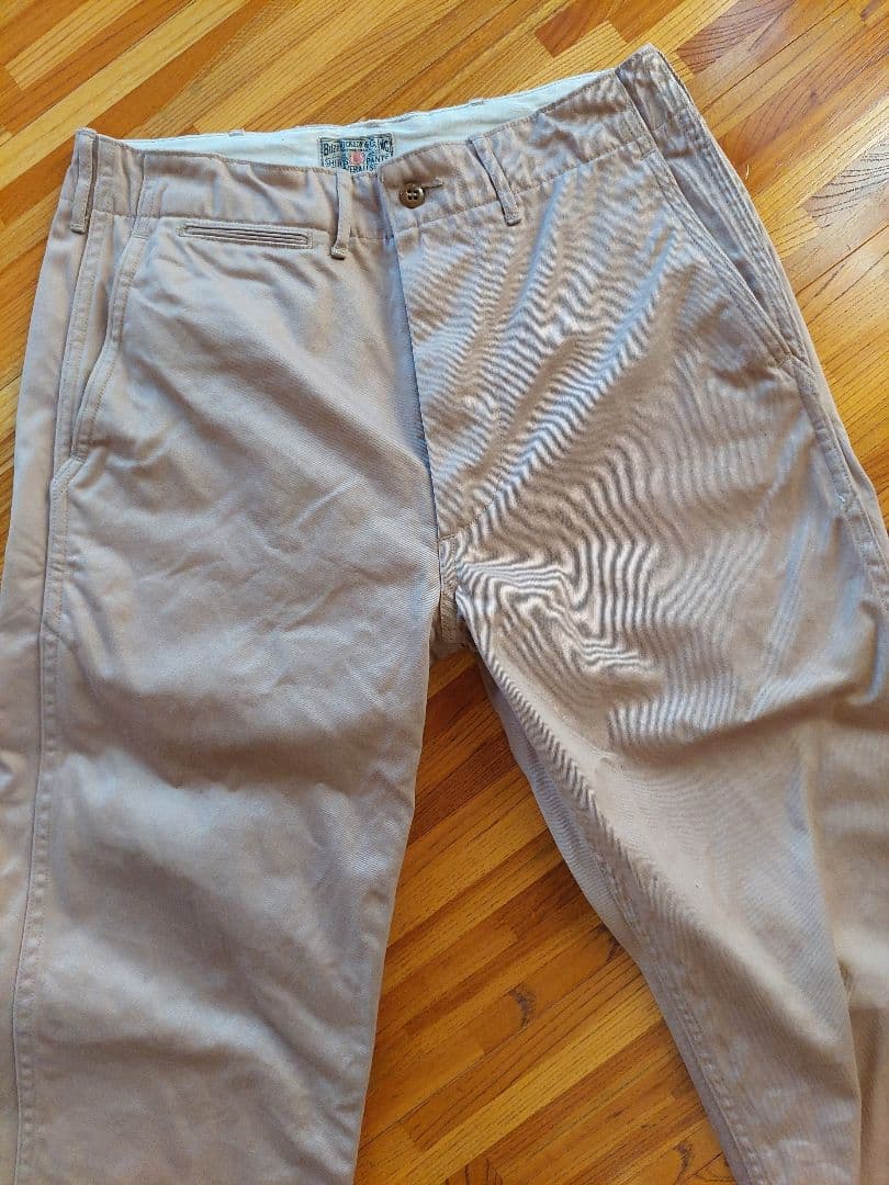 バズリクソンズ　オリジナルスペック　ミリタリーチノ