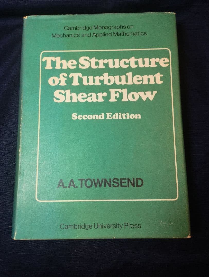 洋書 The Structure of Turbulent Shear Flow