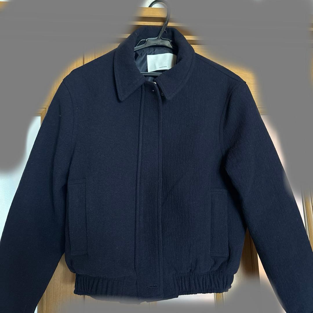 ジャケット・アウター Mannish Wool Blouson ohotoro