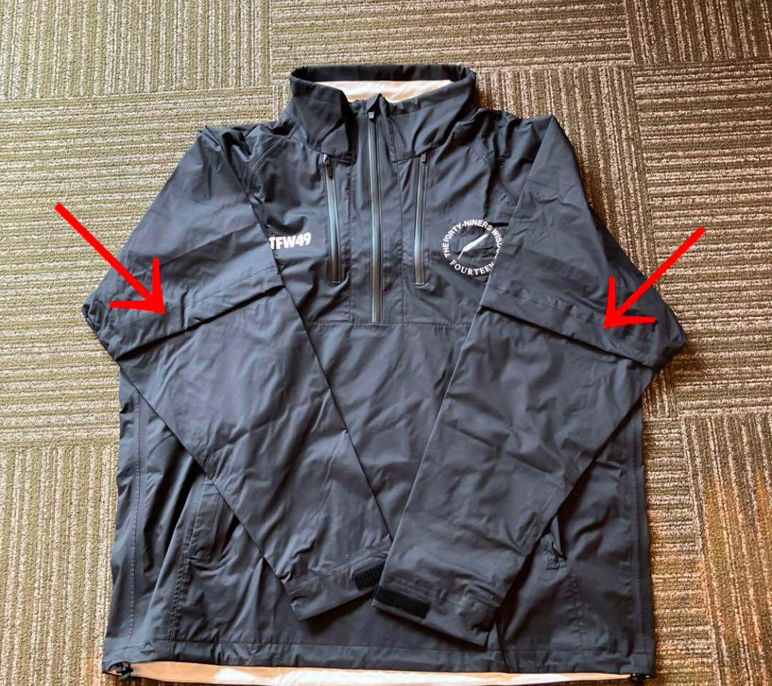 TFW49×フォーティーン コラボレインウェア上下 XLサイズ
