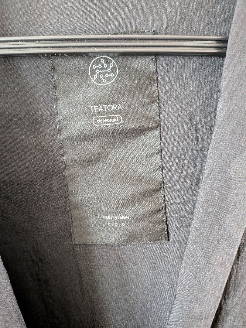 teatora ROOMKEY SHIRT DR ブラック サイズ:3