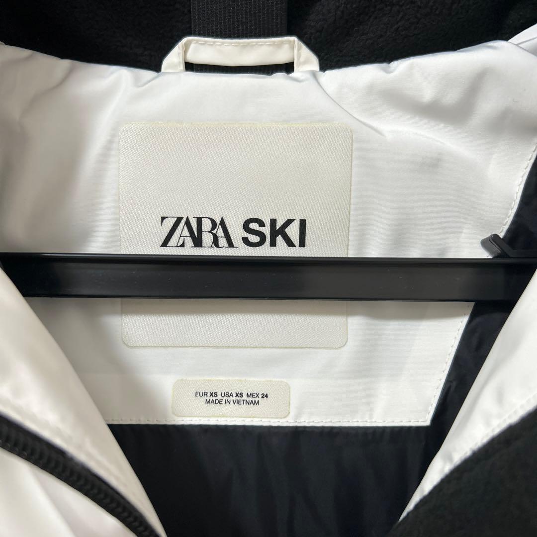 【新品未使用】【希少】ZARAスキーホワイト/ブラック☆完売品☆