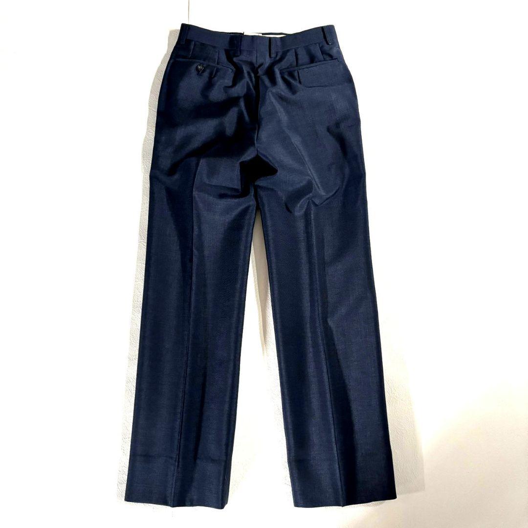 クリスチャン・ディオール ムッシュ メンズ ヴィンテージスーツ ネイビー A5