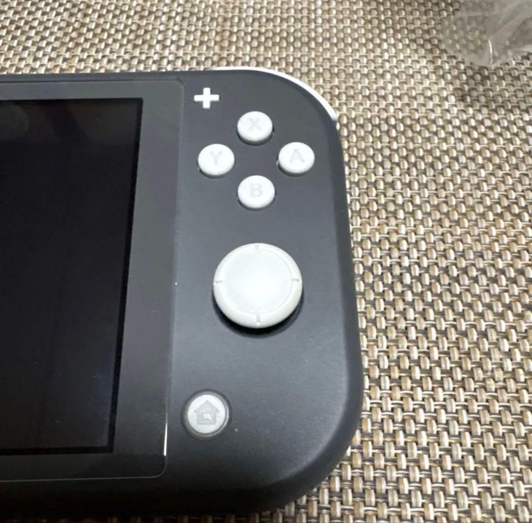Nintendo Switch Lite 本体 グレー スティック不良