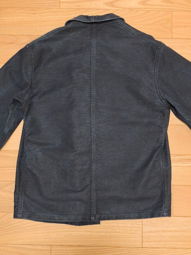 【美品】ポストオーバーオールズ フレンチカバーオール Pos-Travail S