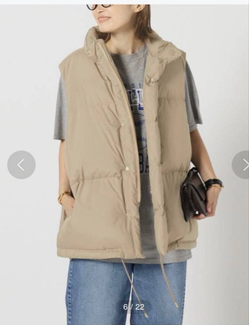 Deuxieme Classe 【CALUX/キャラクス】 PUFFER ベスト