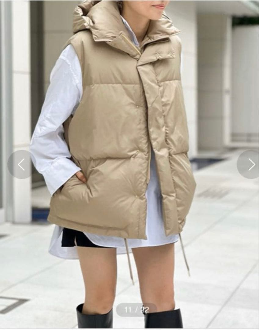 Deuxieme Classe 【CALUX/キャラクス】 PUFFER ベスト