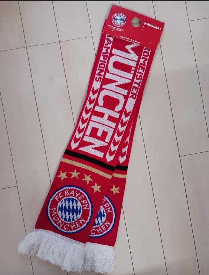 セット購入 現地ドイツ購入 FCバイエルンミュンヘン マフラー 3本セット