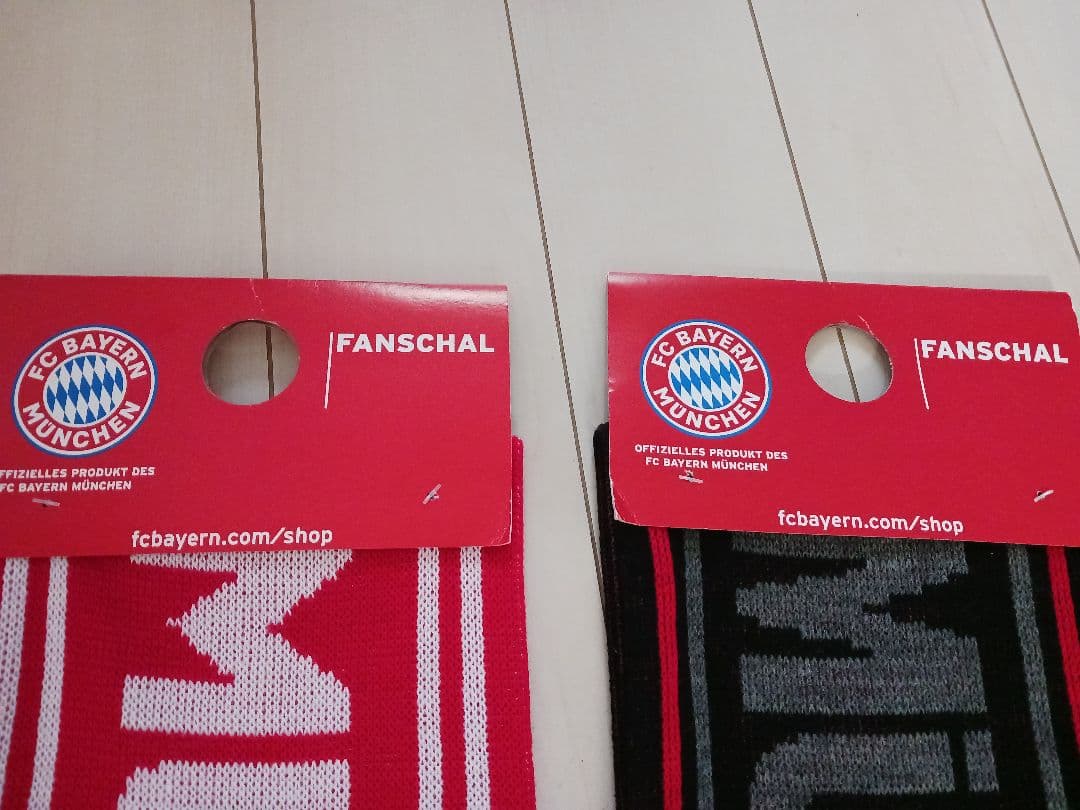 セット購入 現地ドイツ購入 FCバイエルンミュンヘン マフラー 3本セット