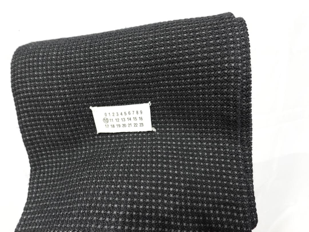 Margiela　マルジェラ　マフラー　ブラック