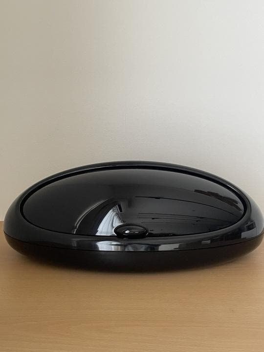 Alessi ブレッドビン　ブレッドケース　黒　Gnam