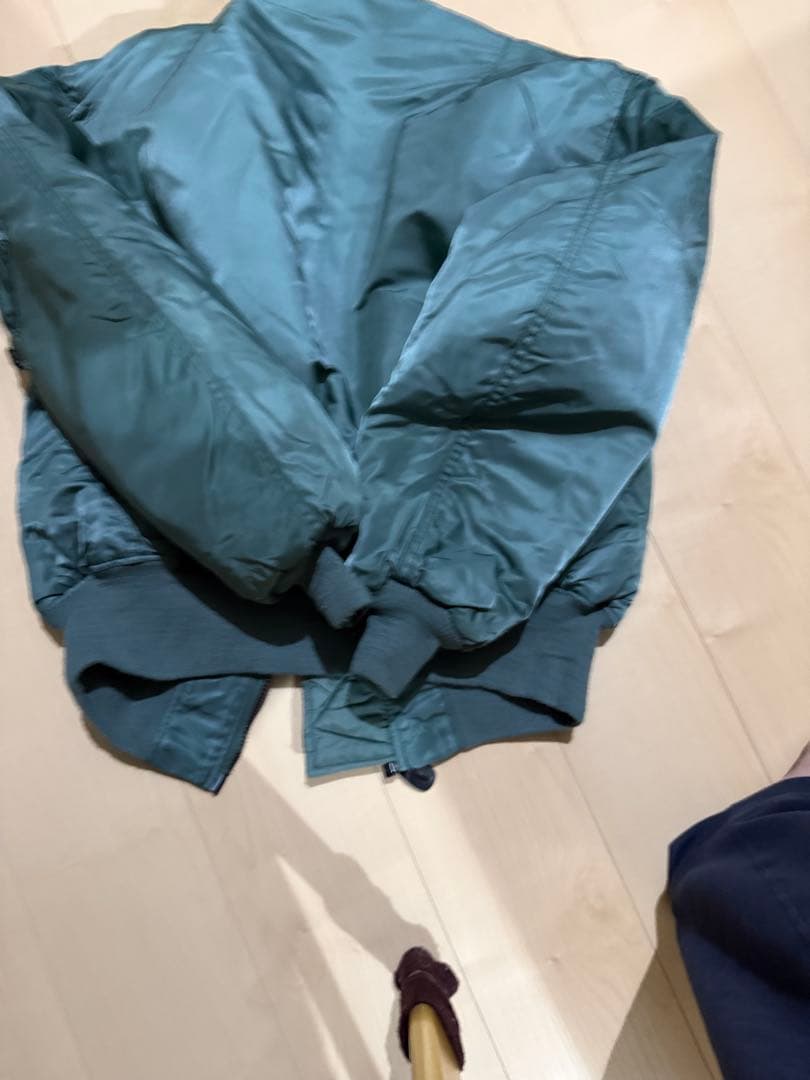 U.S. AIR FORCE MA-1 フライトジャケット グリーン