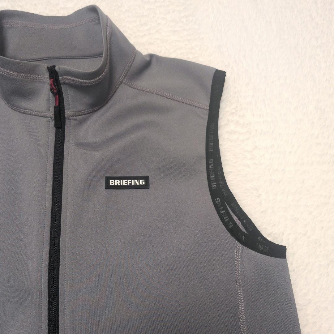 BRIEFING ベスト 3Dロゴ ストレッチ素材 ブリーフィング 男女兼用 S