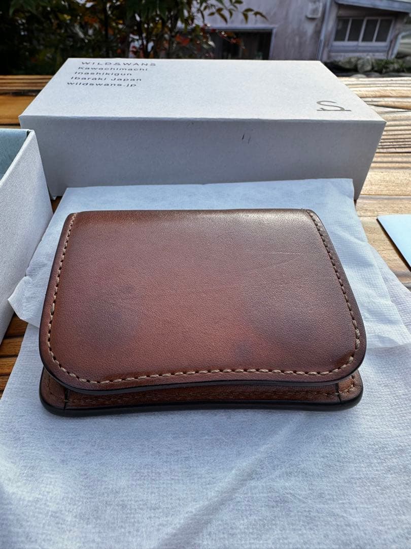 ワイルドスワンズ パーム フルグレインブライドルレザー